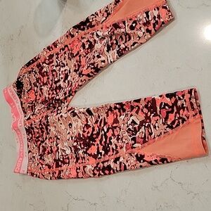 UA pink camo girls leggings
